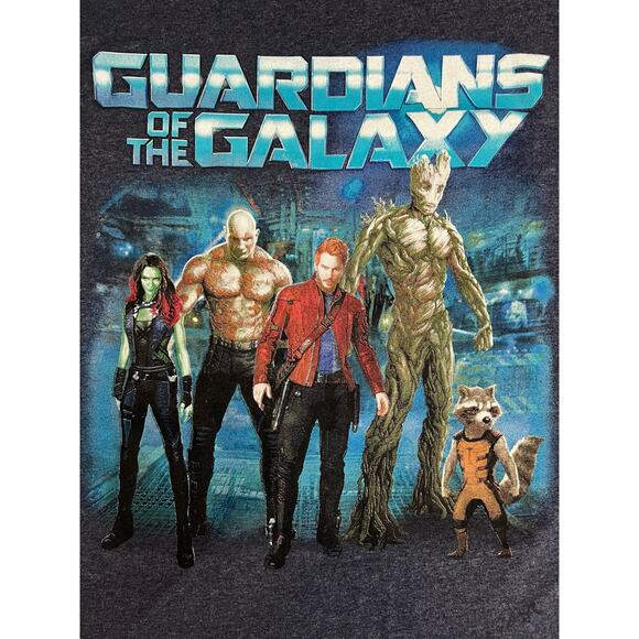 Guardians of the Galaxy Team 2014 Marvel T-Shirt - Men’s 2XL MCU Collectible Tee - Picture 3 of 8